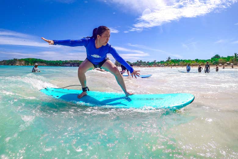Aprenderéis a hacer surf de forma privada