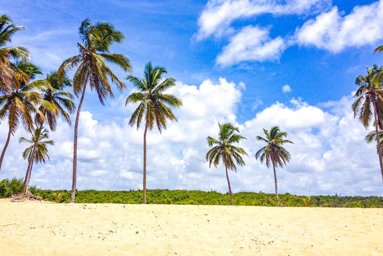 La preciosa playa de Macao