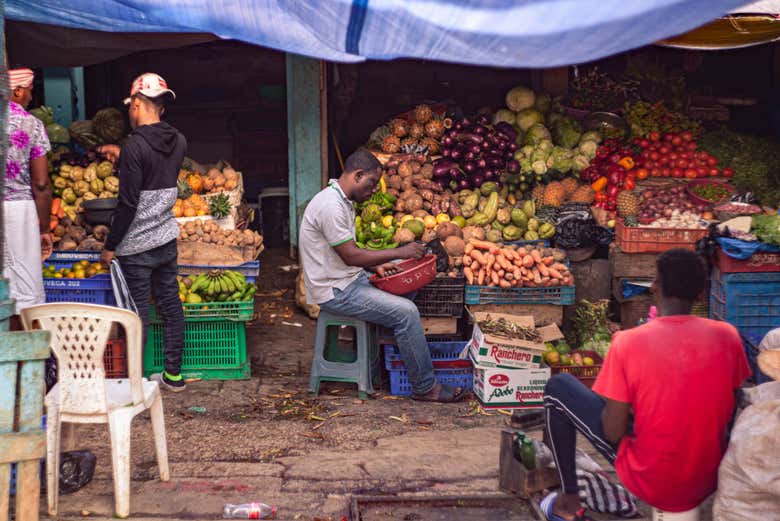 Posto do mercado de Higüey