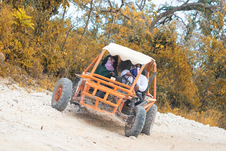 Buggy durante la actividad