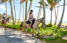 Nado a caballo por Playa Blanca