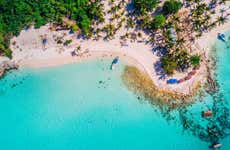 Tour pelas praias de ilha Saona
