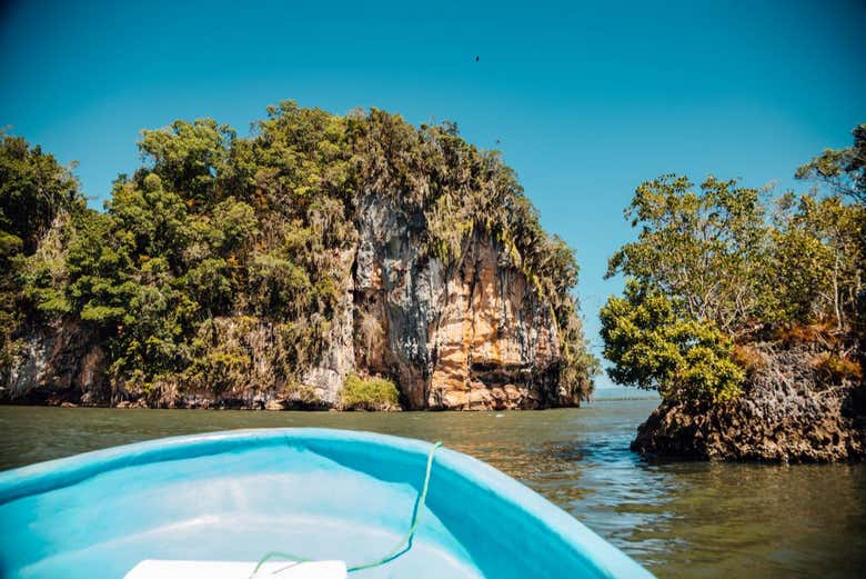 Beautiful views from the boat