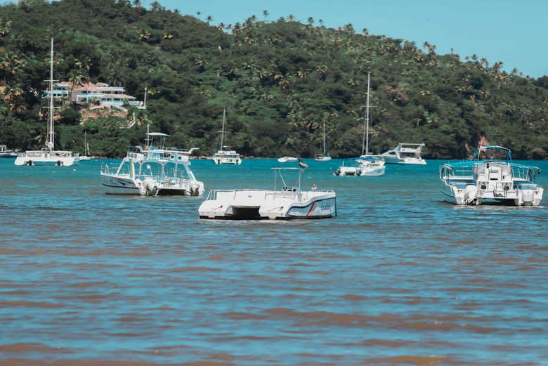 Vistas a la bahía de Samaná