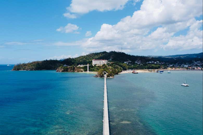 Uno de los puentes de Samaná