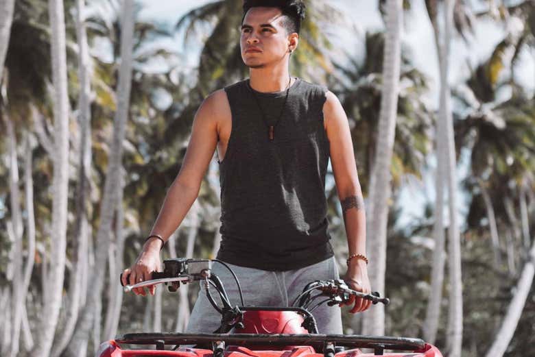 Conduciréis un quad hasta Los Haitises