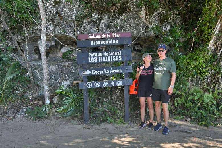 In posa per una foto