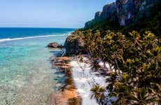 Tour de lancha pelas praias de Samaná