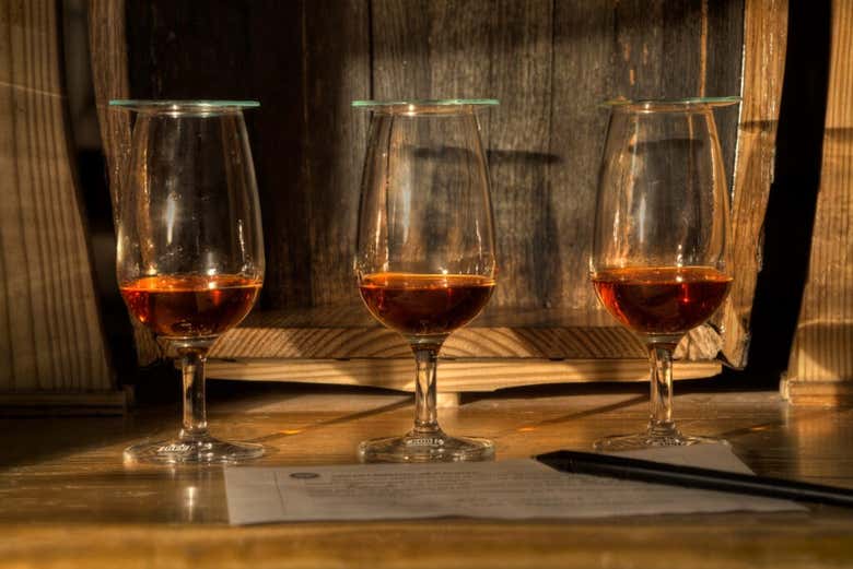 Podréis degustar diferentes tipos de ron