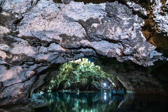 Ingresso do Parque Nacional Los Tres Ojos