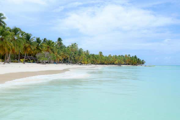 Escursione all'isola di Saona in catamarano