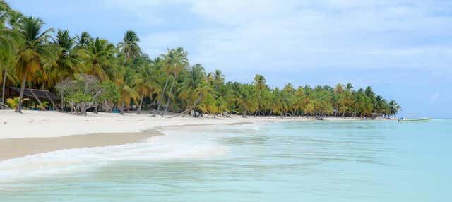 Excursão à ilha Saona de catamarã