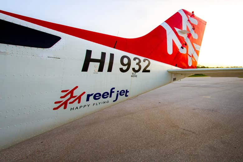 In aereo a Bahía de las Águilas
