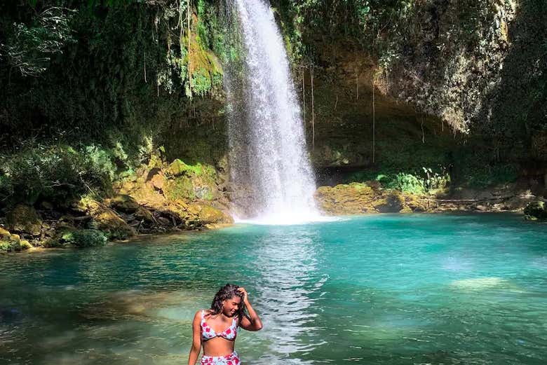 Poderemos tomar banho em uma paisagem única