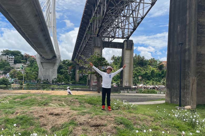 Disfrutando del tour