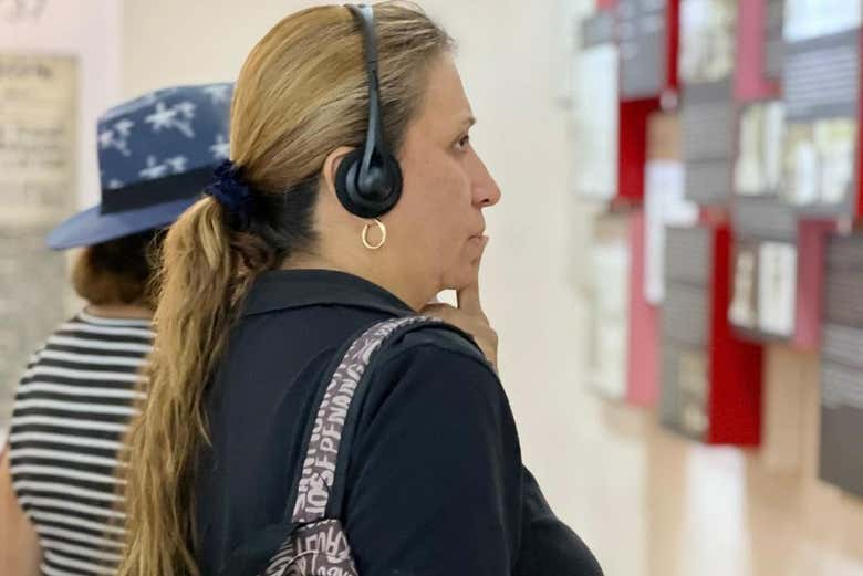 Écoutez les explications de l'audioguide