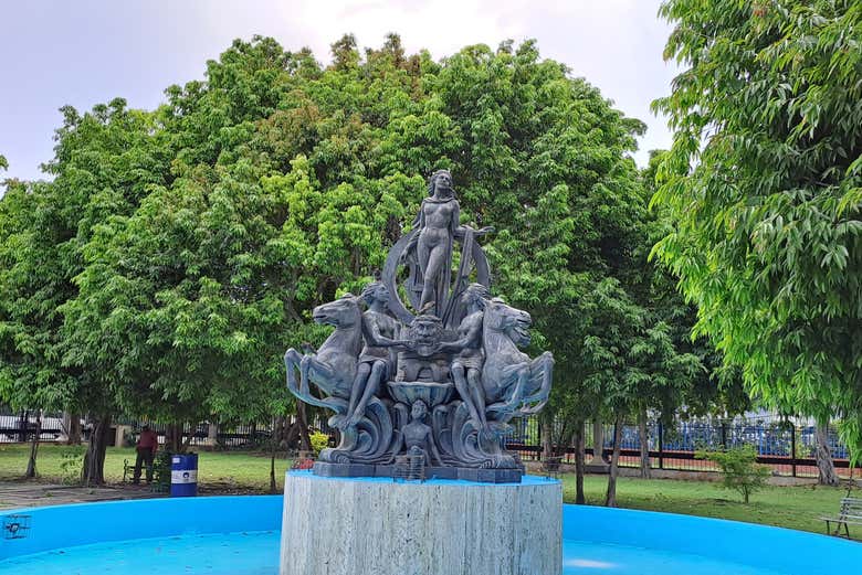 Gran fuente del Teatro Nacional