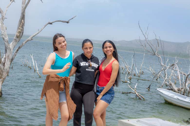 Posando para una foto