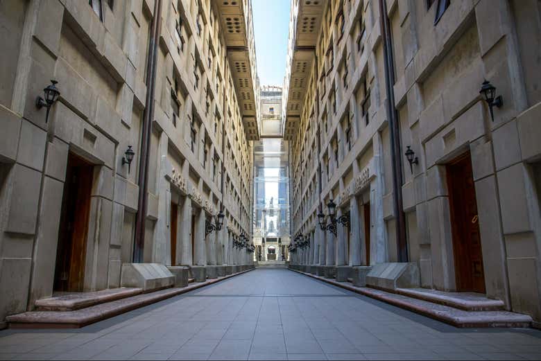 Intérieur du phare de Colomb