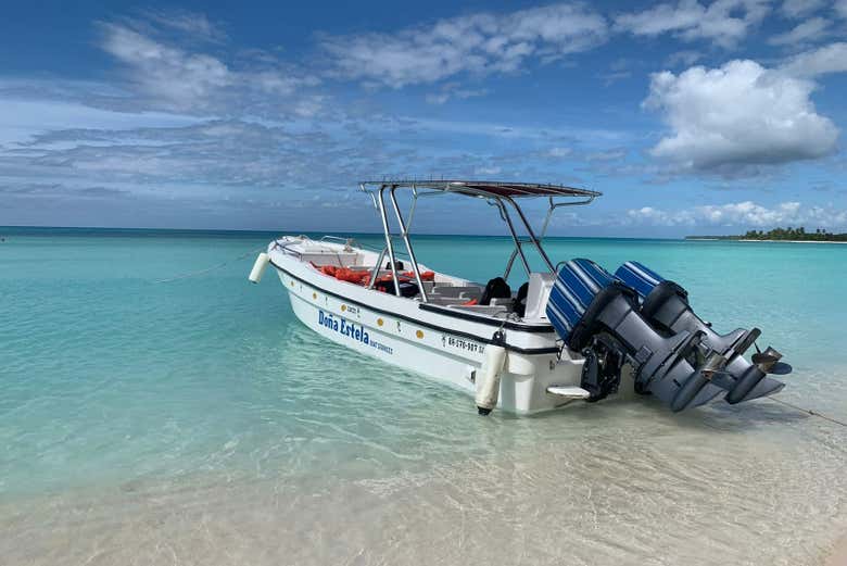 Bateau prêt à naviguer