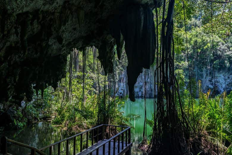 Paisajes en el Parque Nacional los Tres Ojos