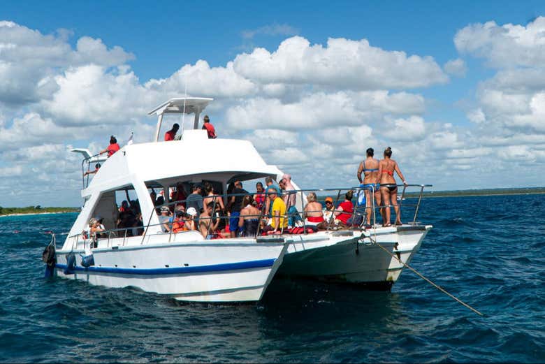 Take a refreshing dip in the sea