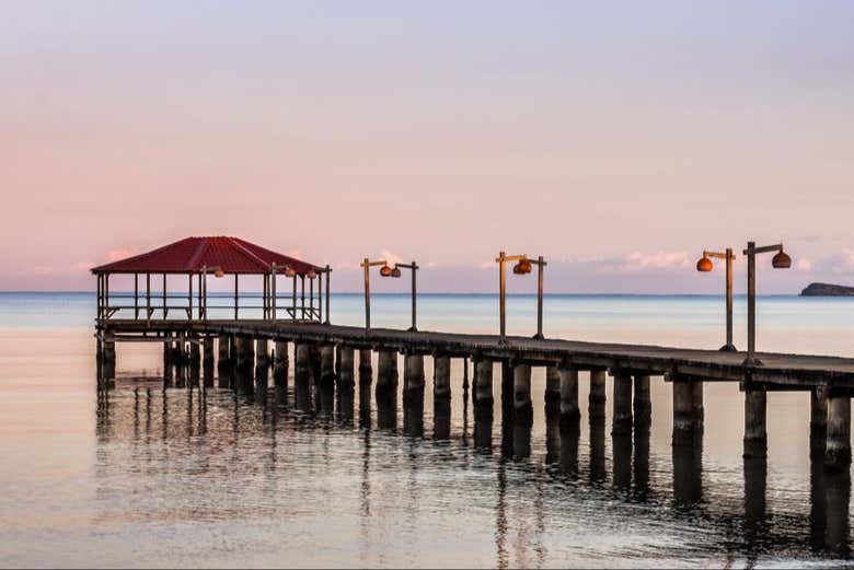 El paisaje en Monte Cristi