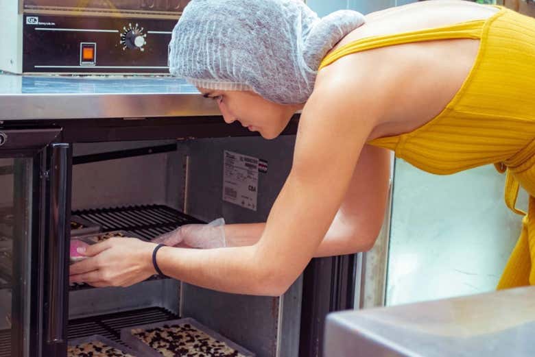 Aprendiendo a refrigerar el chocolate