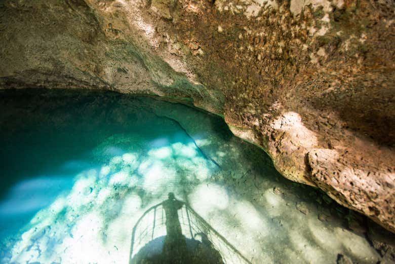 Cristalinas aguas de las pozas naturales