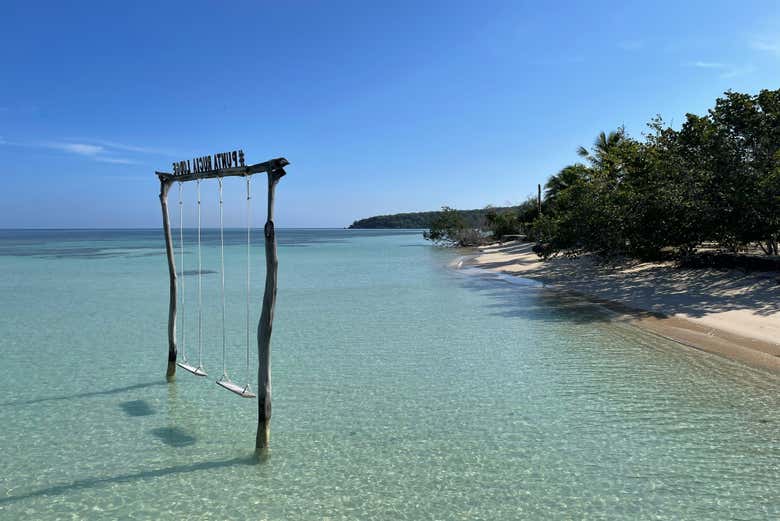 Columpio en la playa