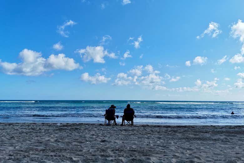 Os podréis relajar en la playa de Juan Dolio