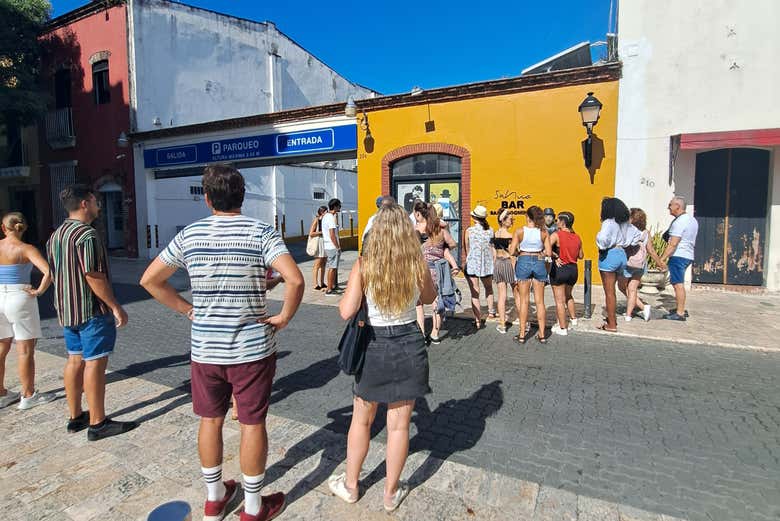 Recorriendo el centro de la ciudad