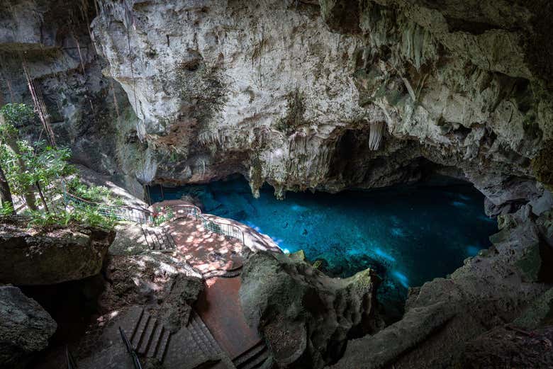 Los Tres Ojos visto de cima