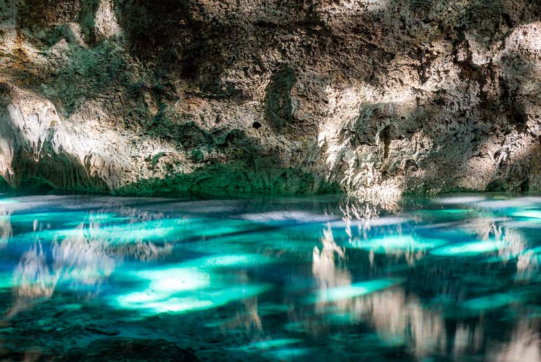 Laguna subterránea de Los Tres Ojos