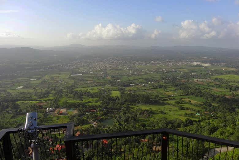 Vistas panorámicas de Jarabacoa