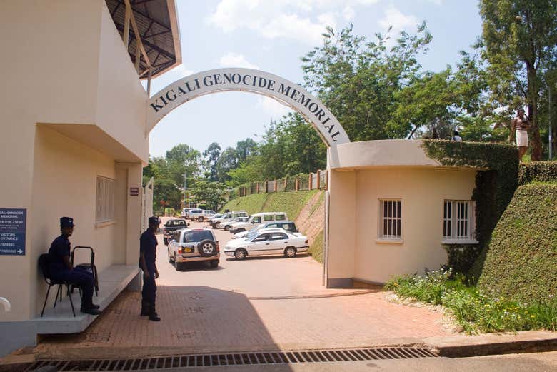 Entrée du Mémorial du Génocide de 1994