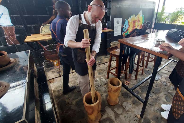 Expérience sur le thème du café à Kigali