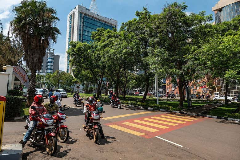 Découvrez la capitale du Rwanda en moto