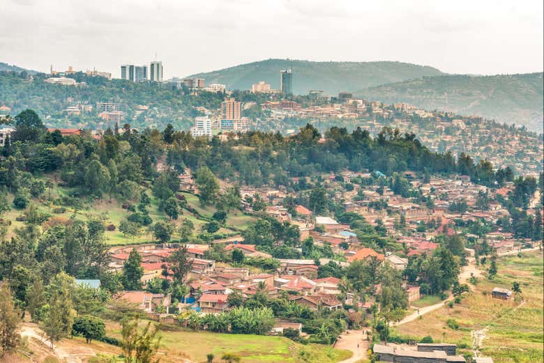 Vue panoramique sur Kigali