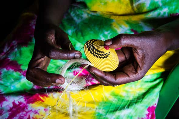 Atelier d'artisanat à Kigali
