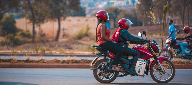 Balade à moto dans Kigali