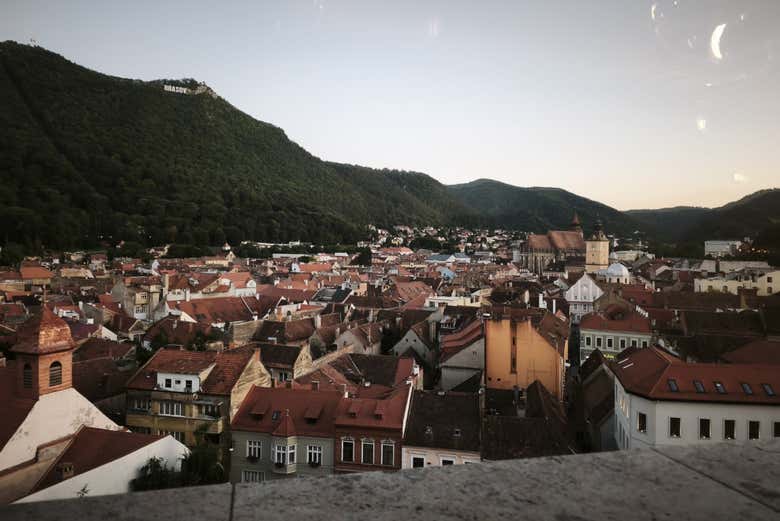 Brasov al atardecer