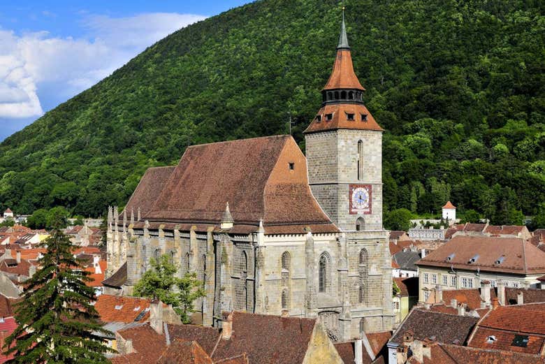 La imponente Iglesia Negra de Brasov
