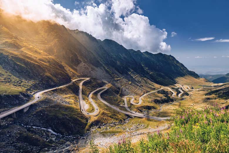 Recorre la impresionante carretera de Transfagarasan