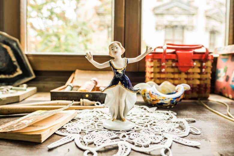 Detalles en el Museo del Comunisto de Bucarest