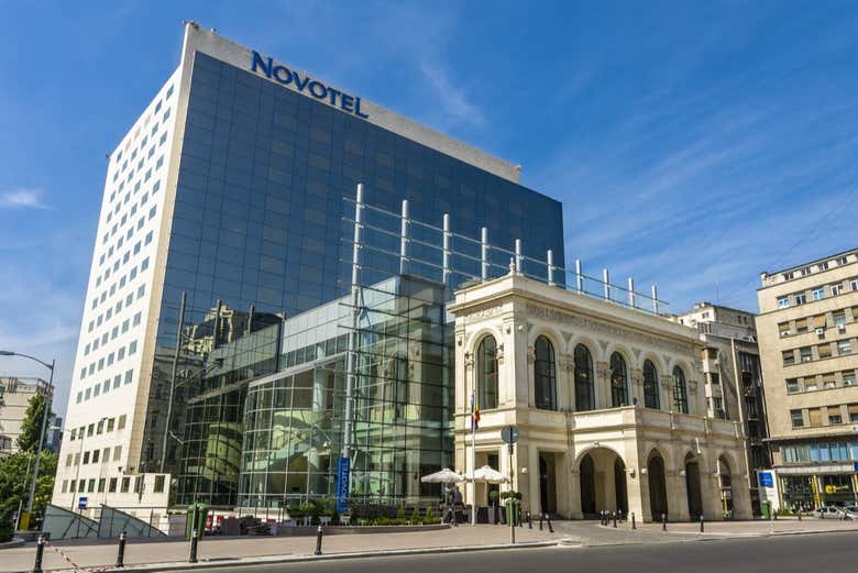 Hotel Novotel, no centro de Bucarest