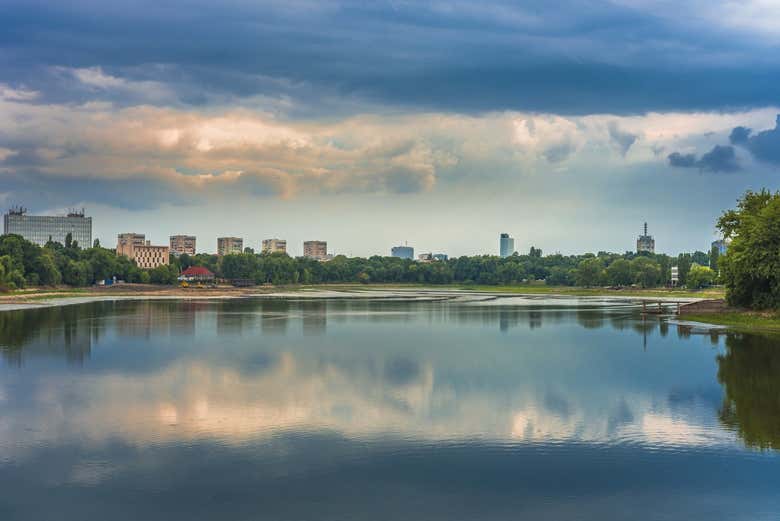 El lago del Parque Herastrau