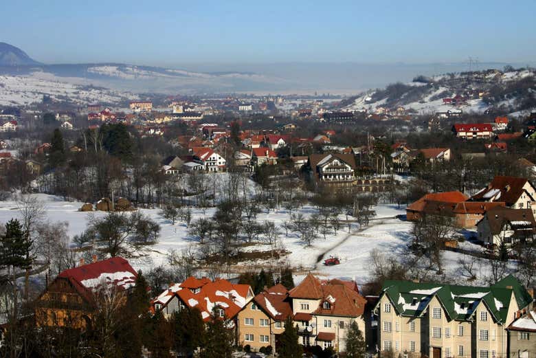 Vista panorámica de Bran