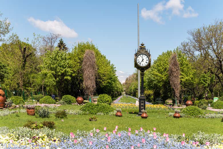 Cismigiu Park in Bucharest