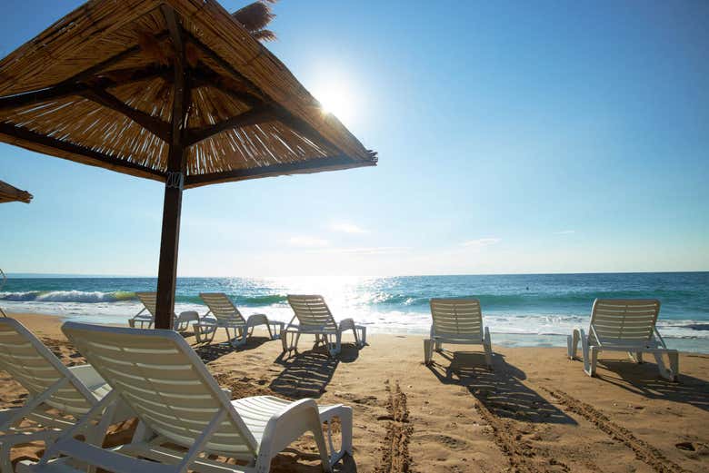 Playa en Mamaia
